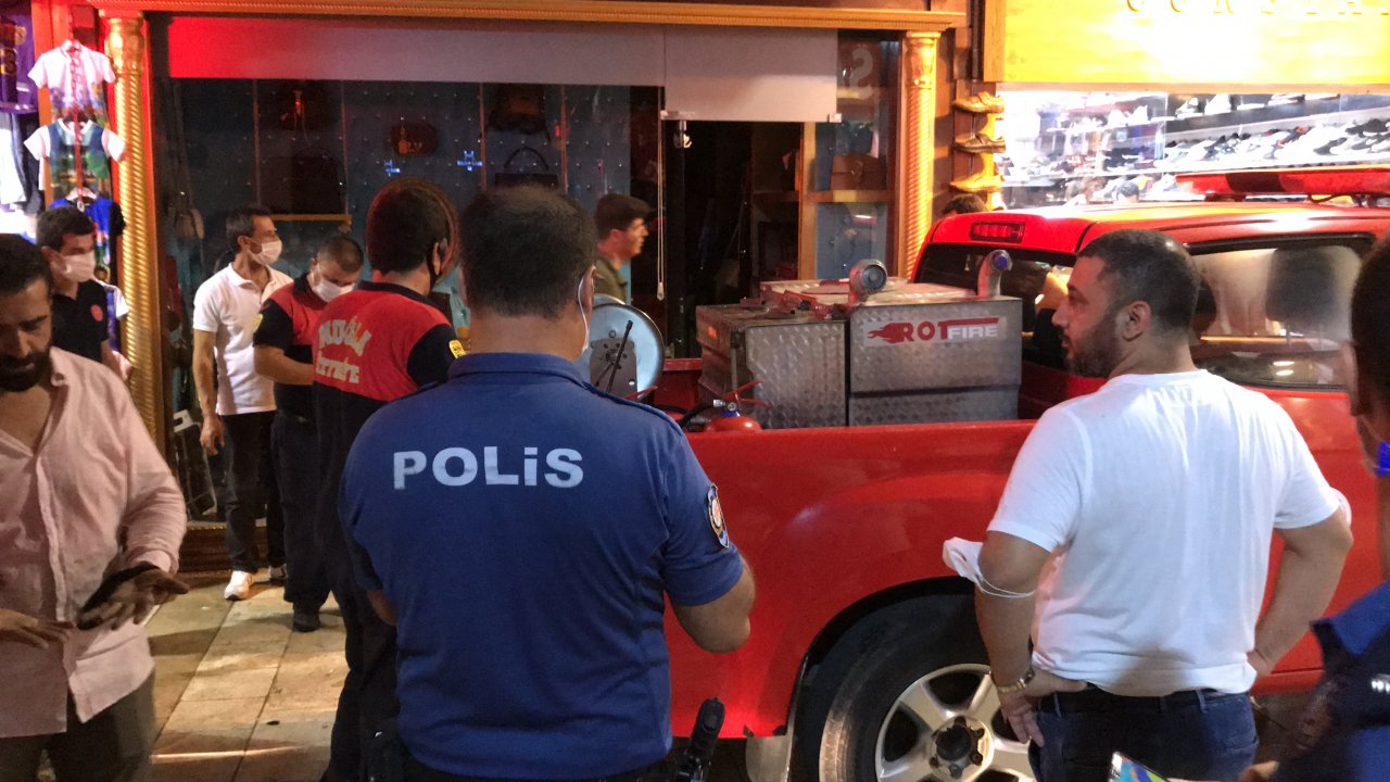 İş yerinde çıkan yangın söndürüldü