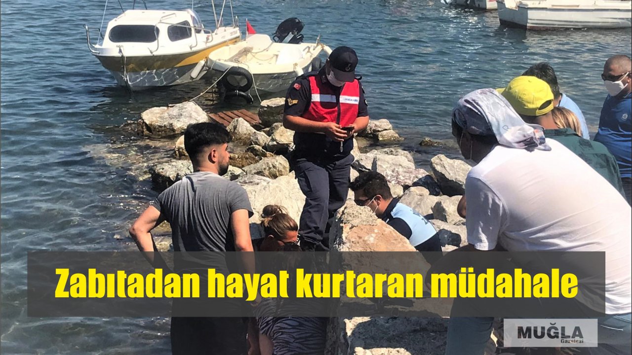 Zabıtadan hayat kurtaran müdahale