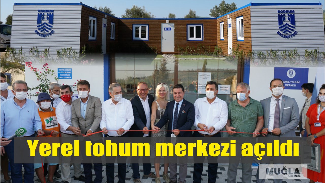 Yerel tohum merkezi açıldı