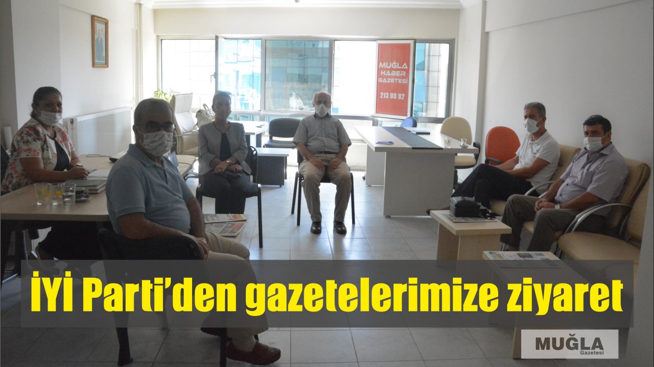 İYİ Parti’den gazetelerimize ziyaret