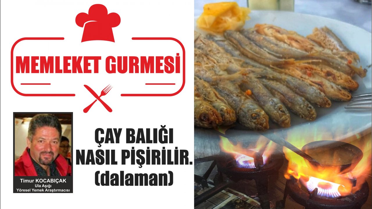ÇAY BALIĞI NASIL PİŞİRİLİR. (dalaman)