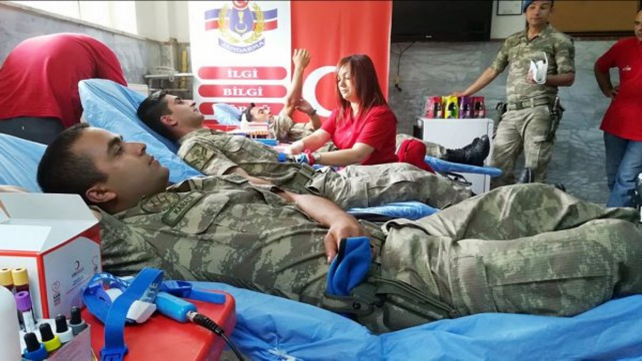 Jandarma vatan için can, millet için kan veriyor