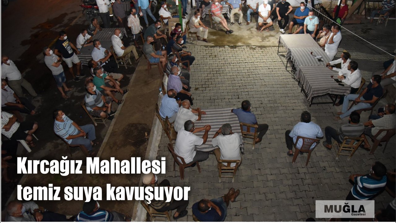 Kırcağız Mahallesi temiz suya kavuşuyor