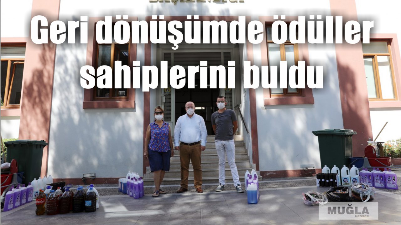 Geri dönüşümde ödüller sahiplerini buldu