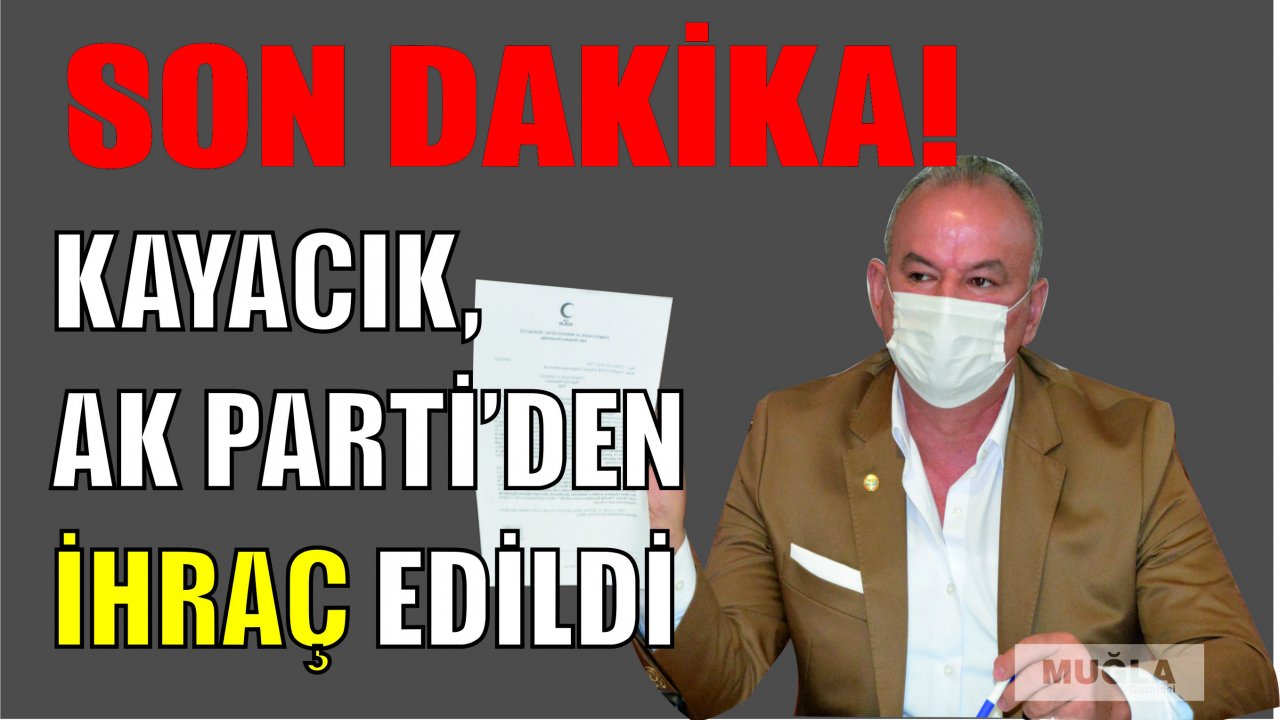 Kayacık, Ak Parti'den ihraç edildi