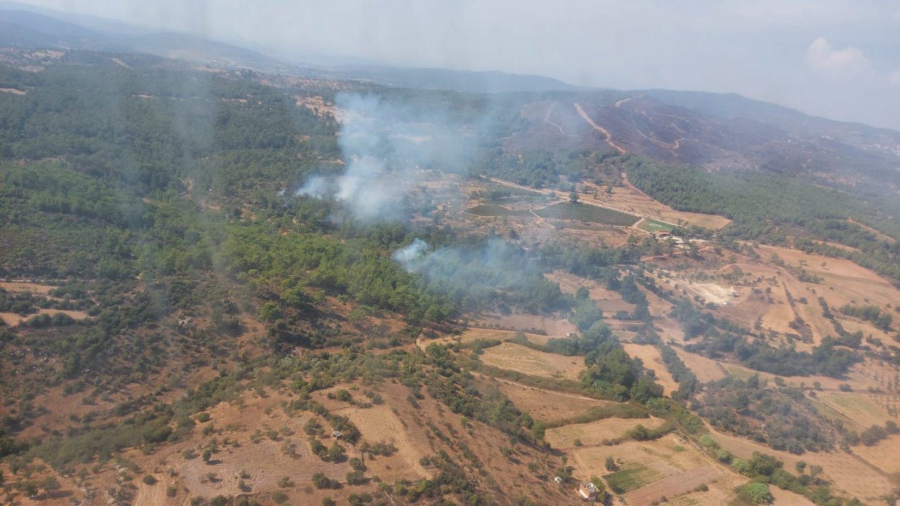 Muğla'da çıkan orman yangını söndürüldü