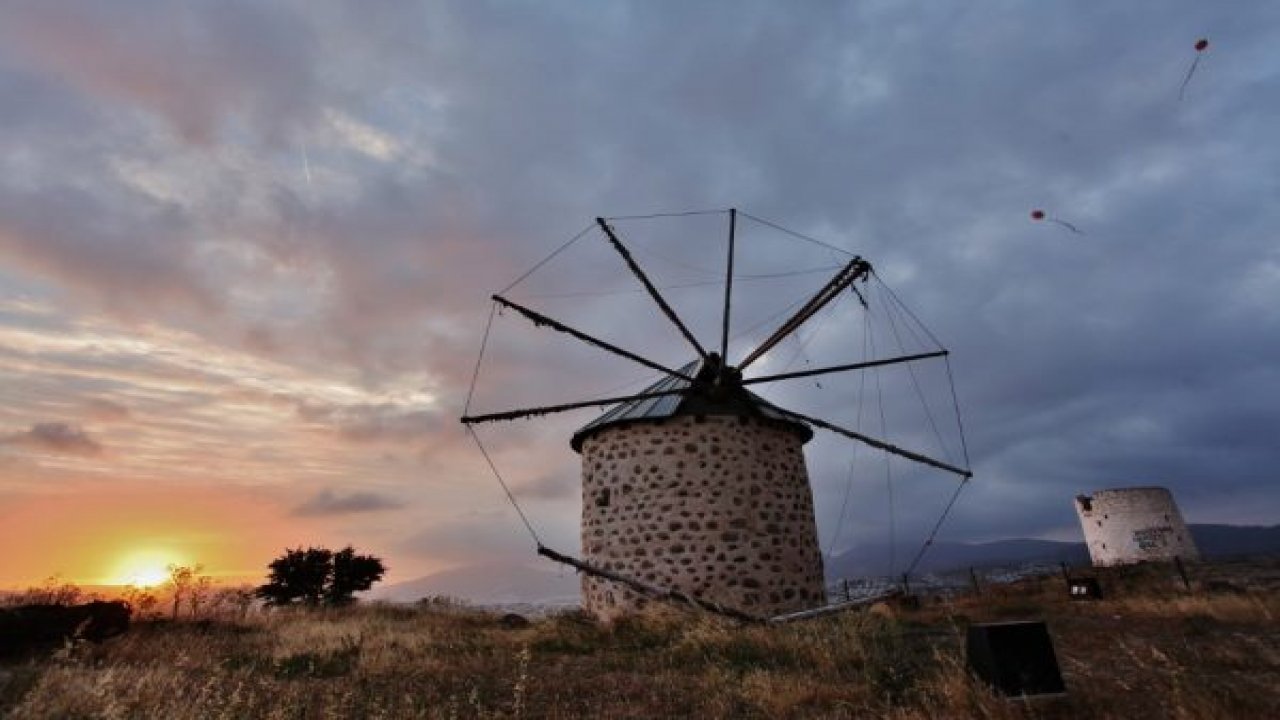 Bodrum’da kartpostallık gün batımı