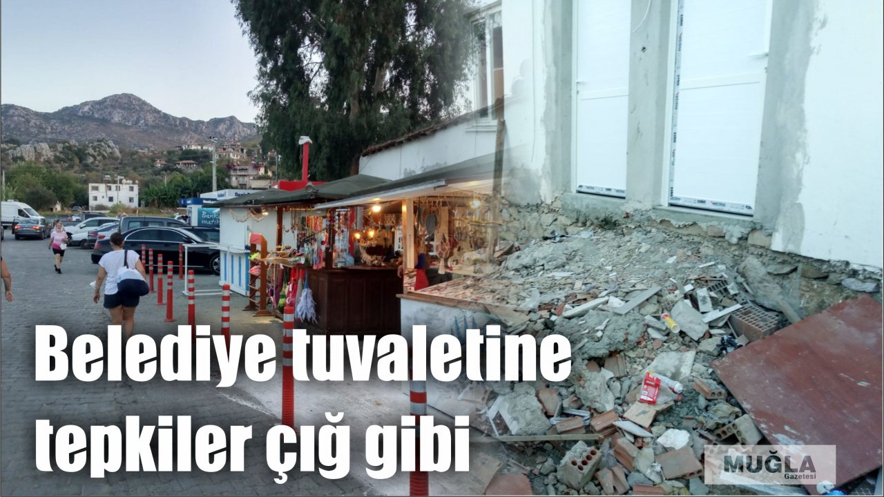 Belediye tuvaletine tepkiler çığ gibi