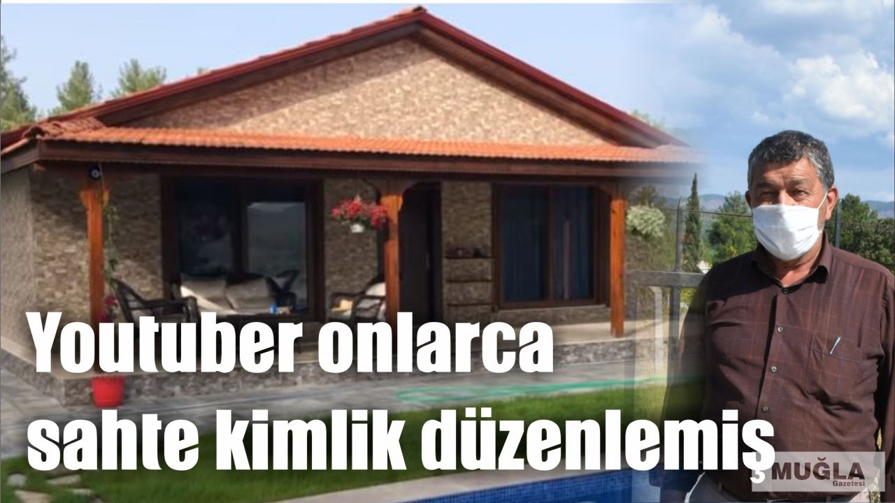 Youtuber onlarca sahte kimlik düzenlemiş