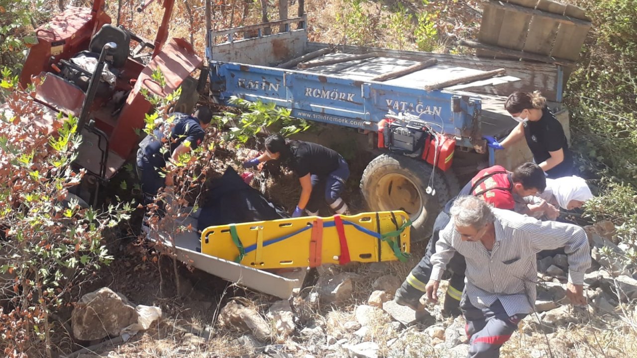Kavaklıdere’de traktör kazası:  1 ölü