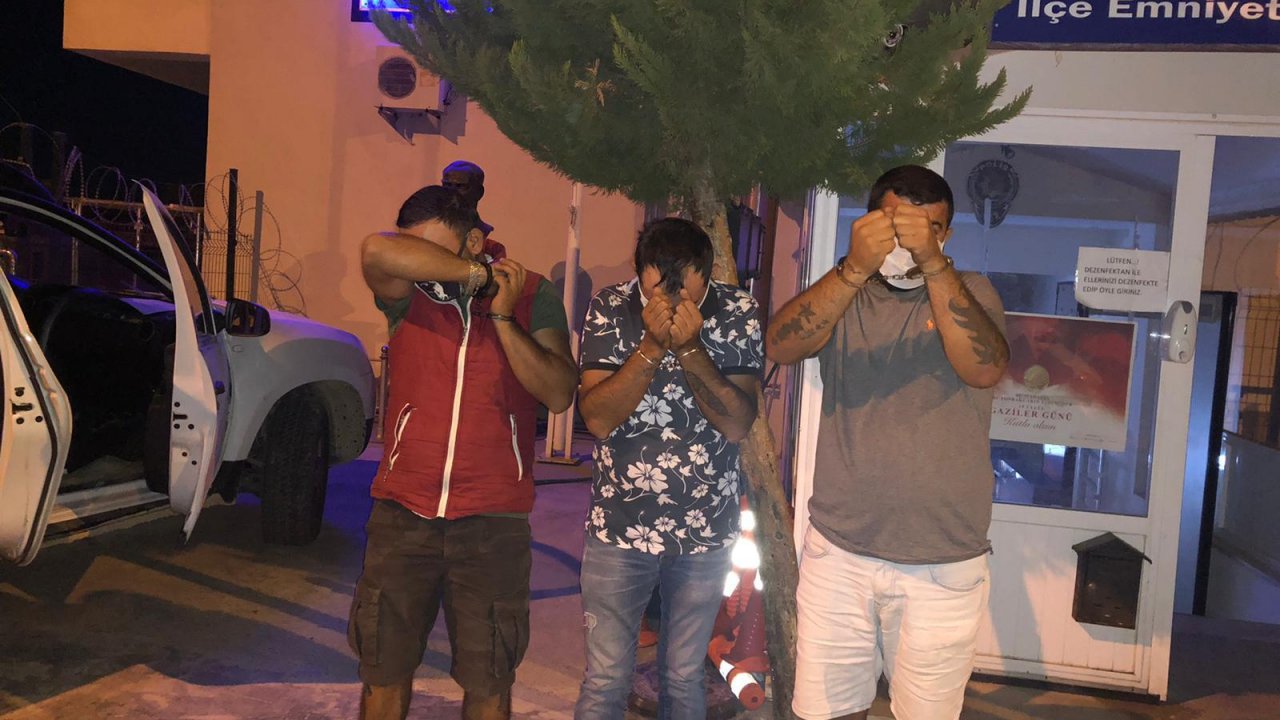 3 şüpheli gözaltına alındı