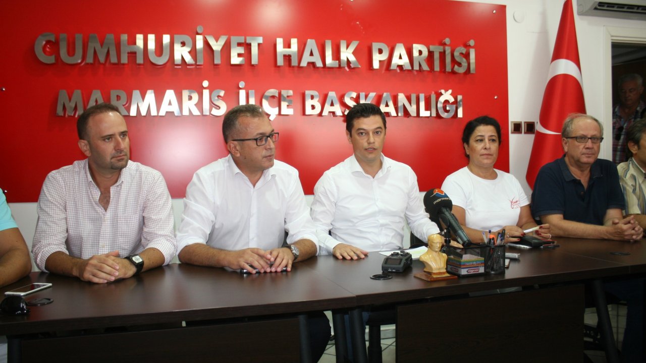 Marmaris CHP'den Kılıçdaroğlu’nun konvoyuna saldırıya tepki