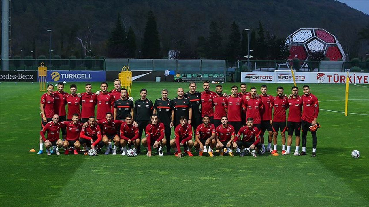 A Milli Futbol Takımı, Almanya maçı hazırlıklarına başladı