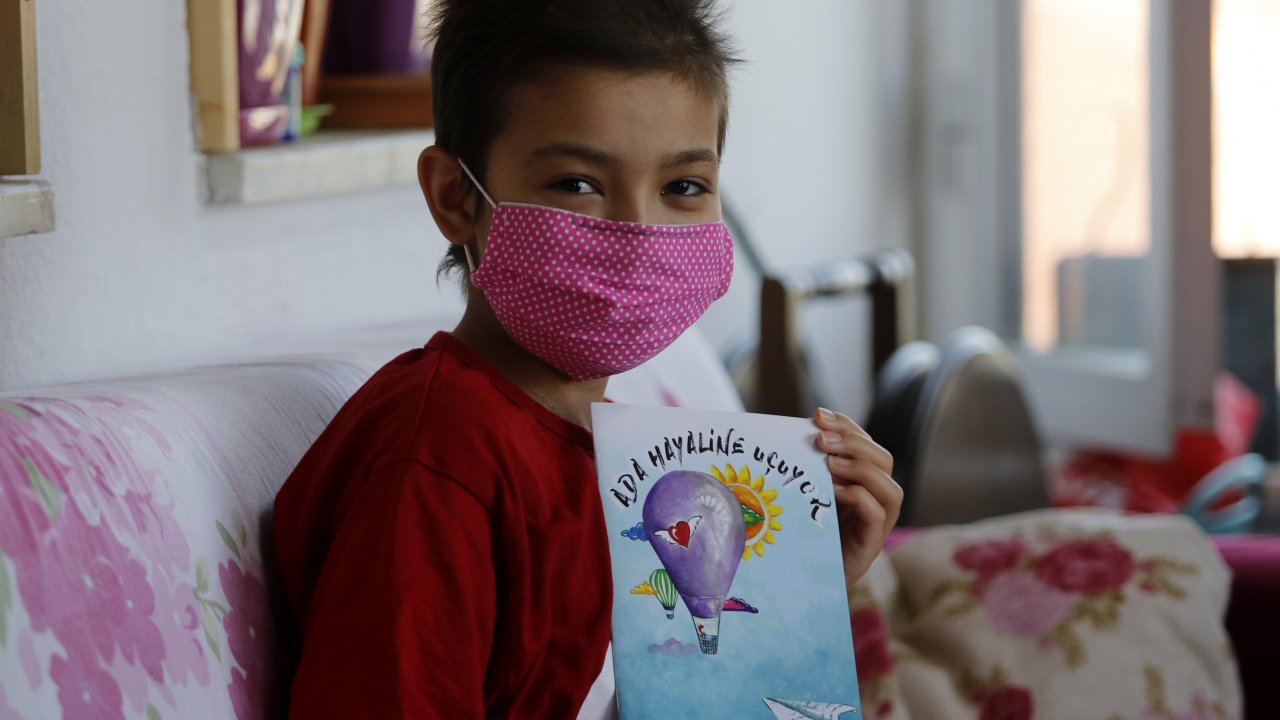 Öğretmen Mahinur ve öğrencileri, Ada'yı hayaline uçuracak