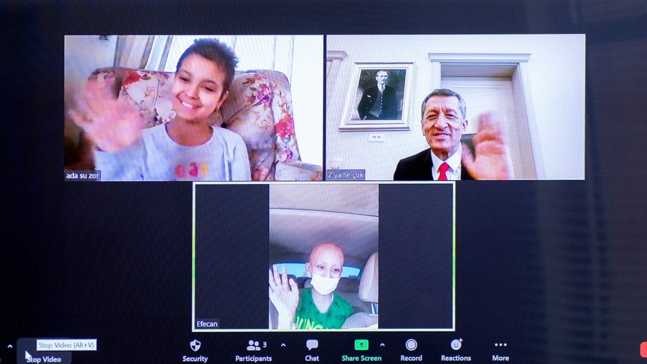 Bakan Selçuk ile tanışma hayali gerçek oldu