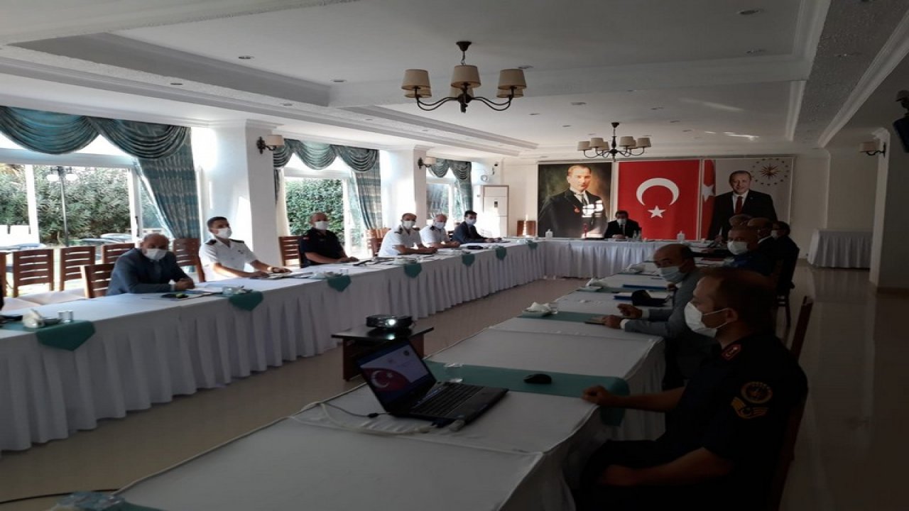 Marmaris’te il güvenlik ve asayiş toplantısı yapıldı