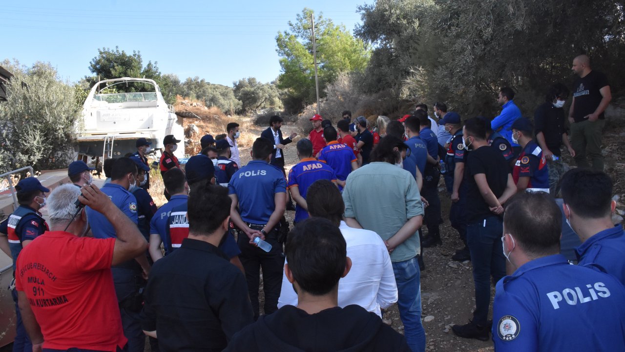 Kafatası bulunan alanda arama yapıldı