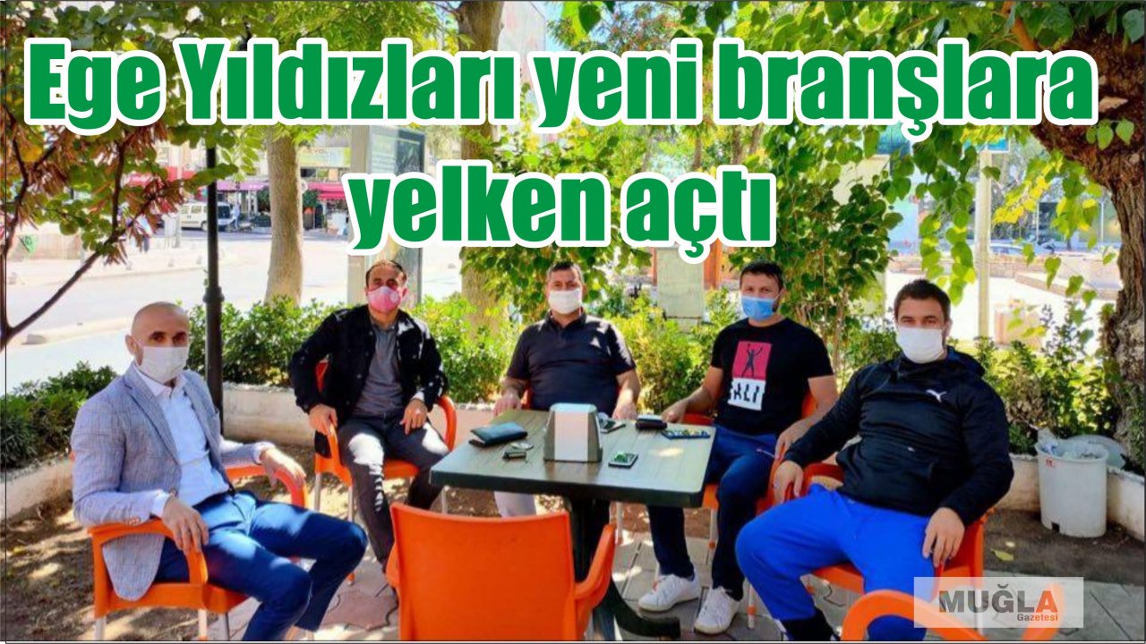 Ege Yıldızları yeni branşlara yelken açtı