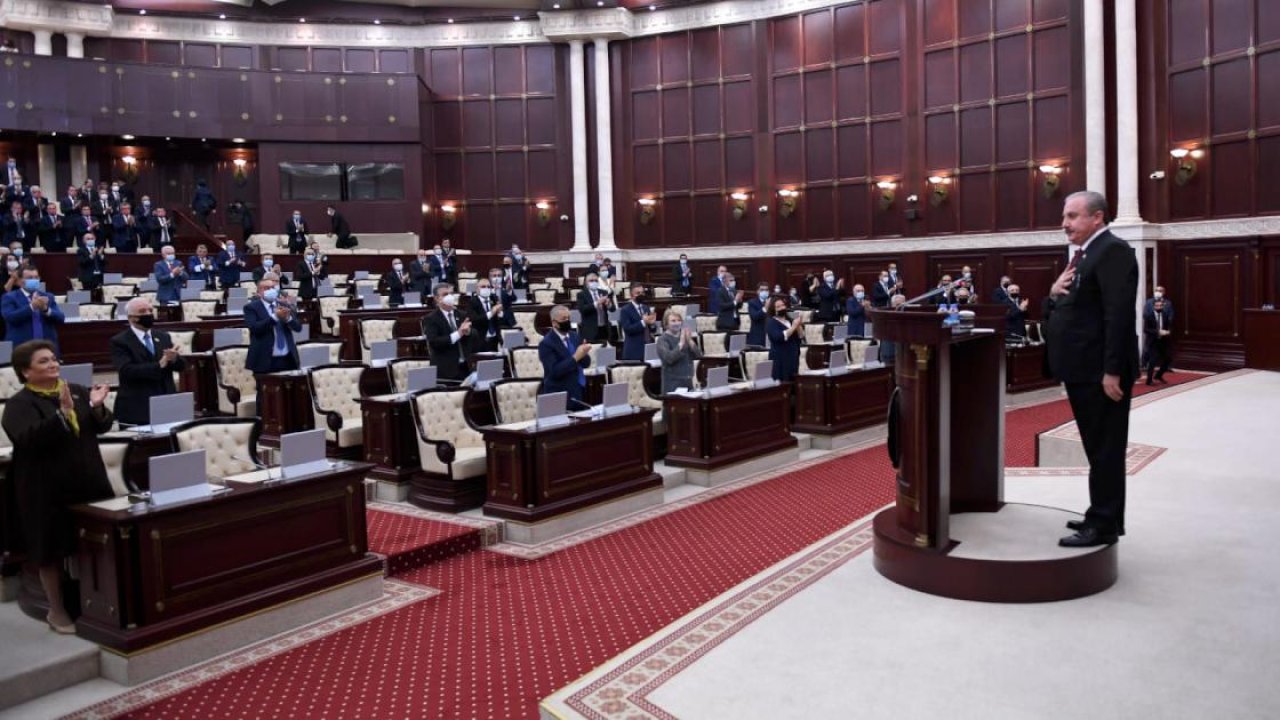 TBMM Başkanı Şentop: Kafkasya'daki çözümsüzlük Ermenistan'ın işgali sürdükçe devam edecektir