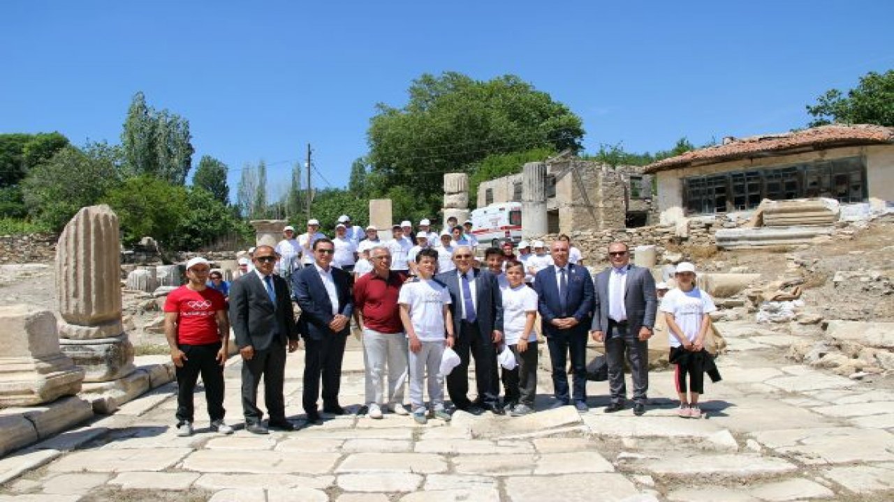 Antik Kentte Olimpik Gün kutlaması