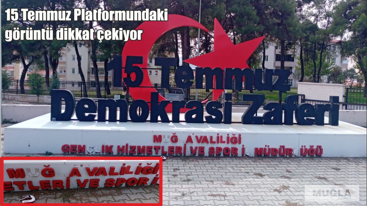 15 Temmuz Platformundaki görüntü dikkat çekiyor