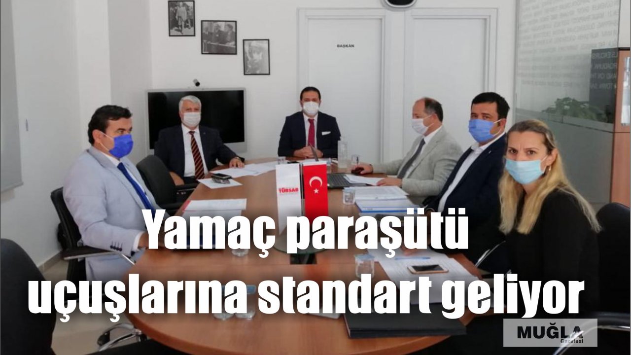 Yamaç paraşütü masaya yatırıldı