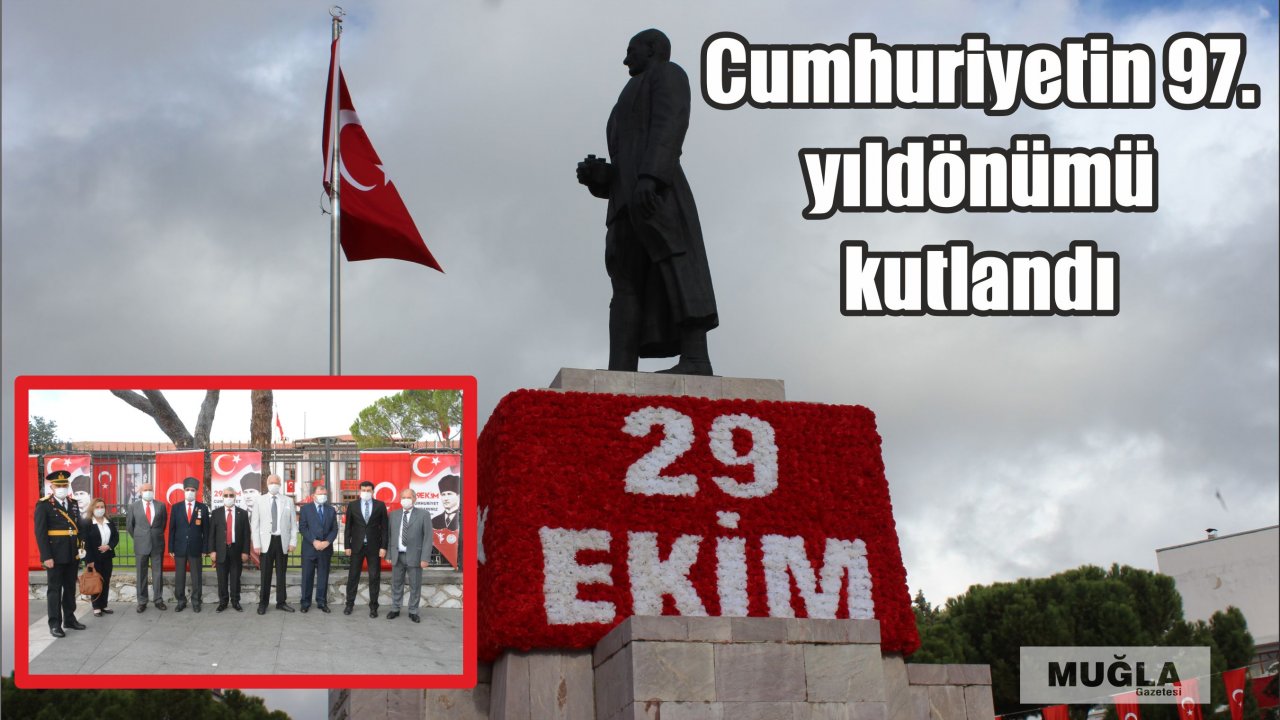 Cumhuriyetimizin 97. yıldönümü kutlandı