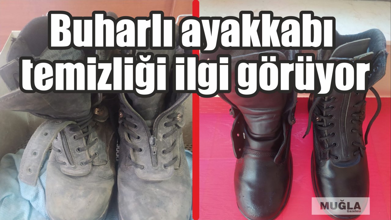 Buharlı ayakkabı temizliği ilgi görüyor