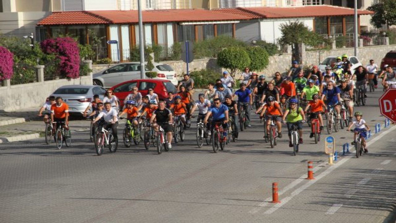 Sağlık için pedalladılar