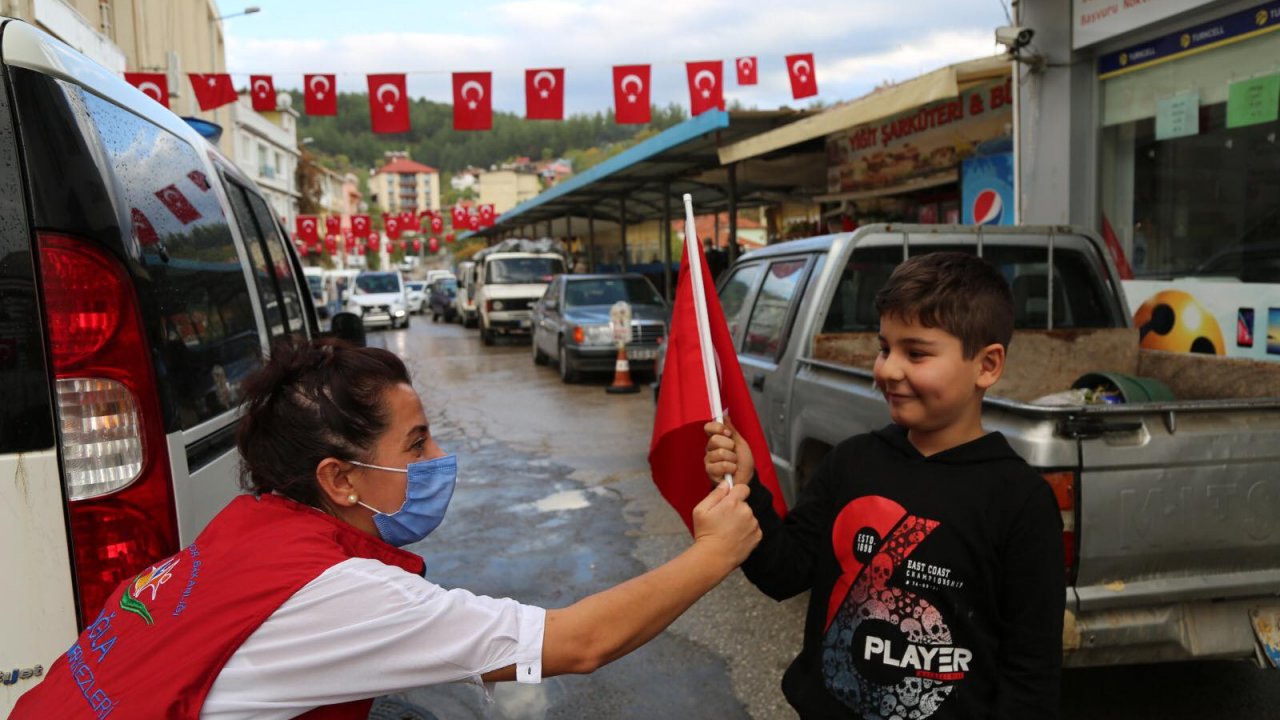 Cumhuriyet otobüsleri Muğla’yı karış karış gezdi
