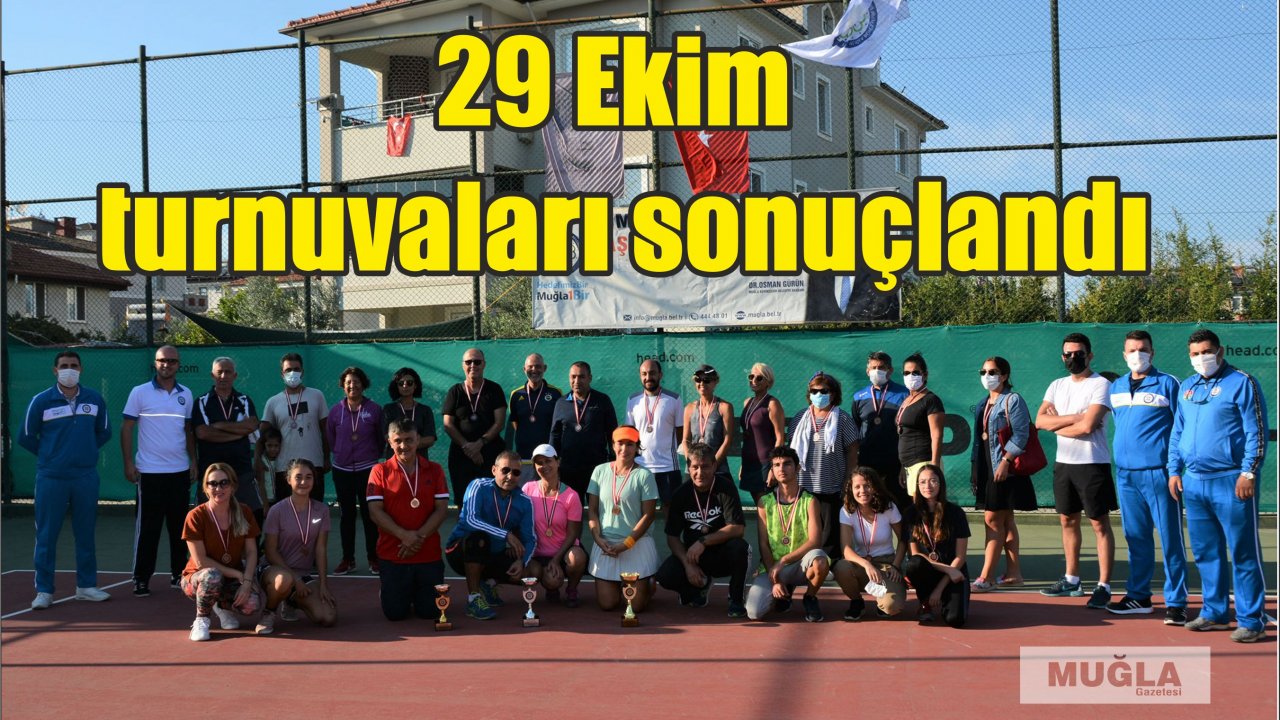 29 Ekim turnuvaları sonuçlandı