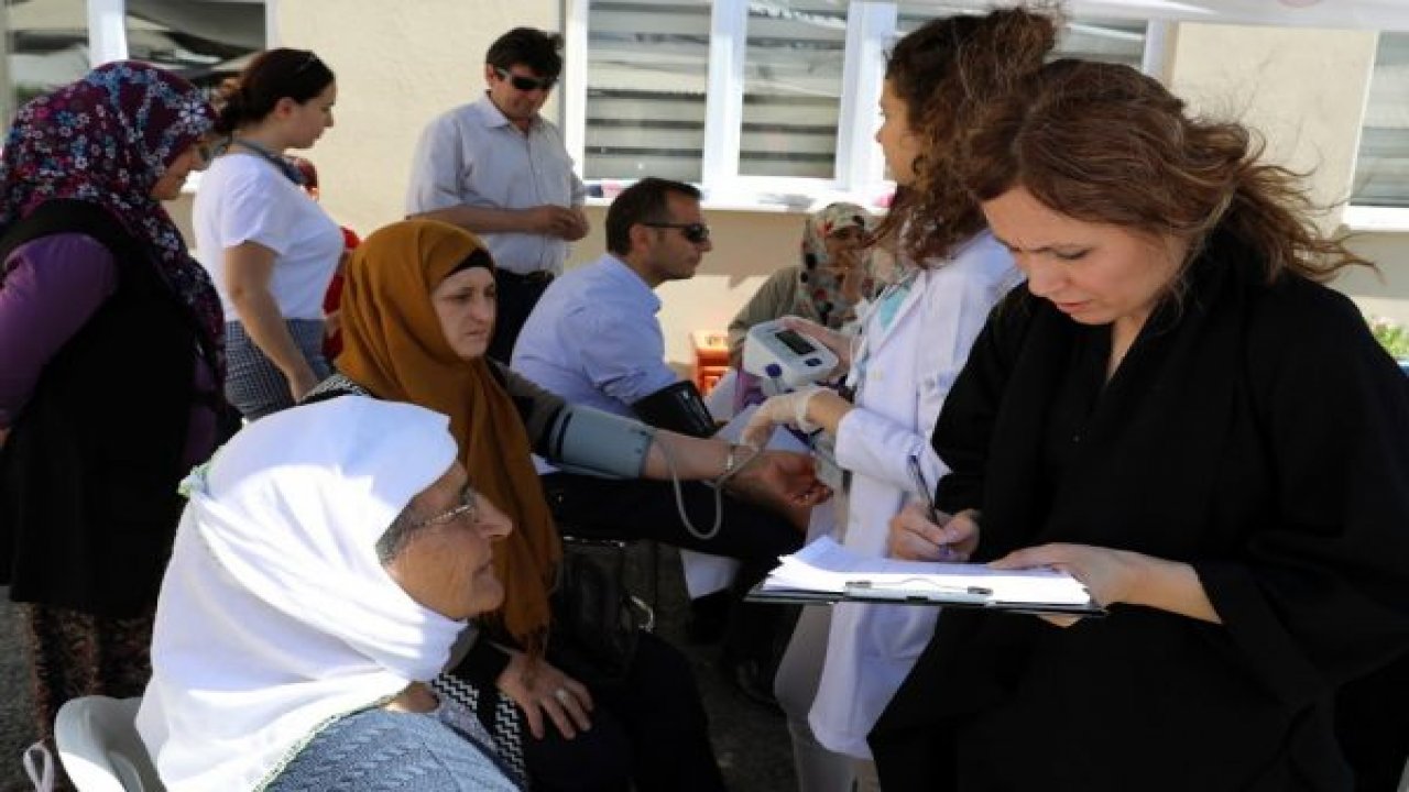 600 Vatandaşa, Ücretsiz Sağlık Taraması Yapıldı