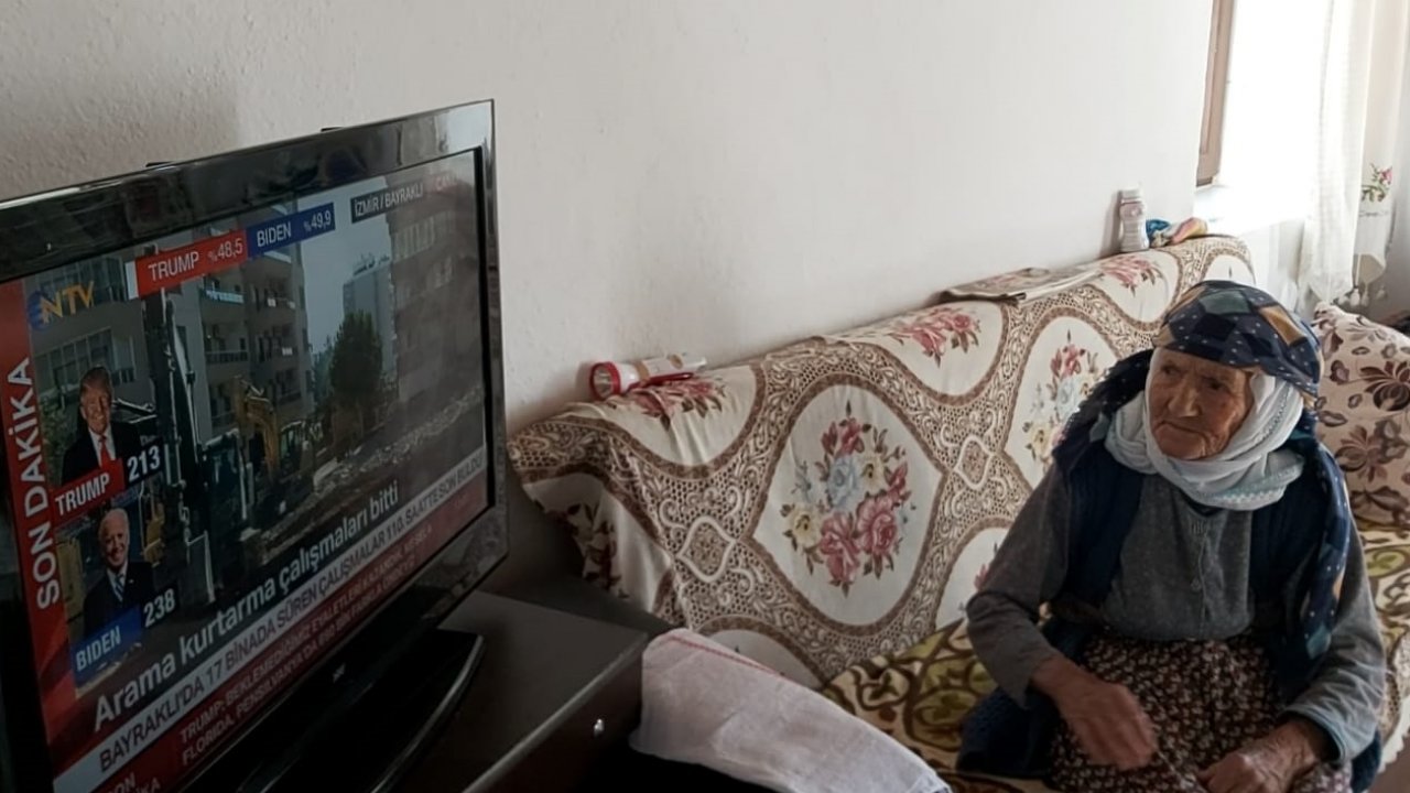 Ayşe ninenin kalbi İzmir'deki depremzedeler için atıyor