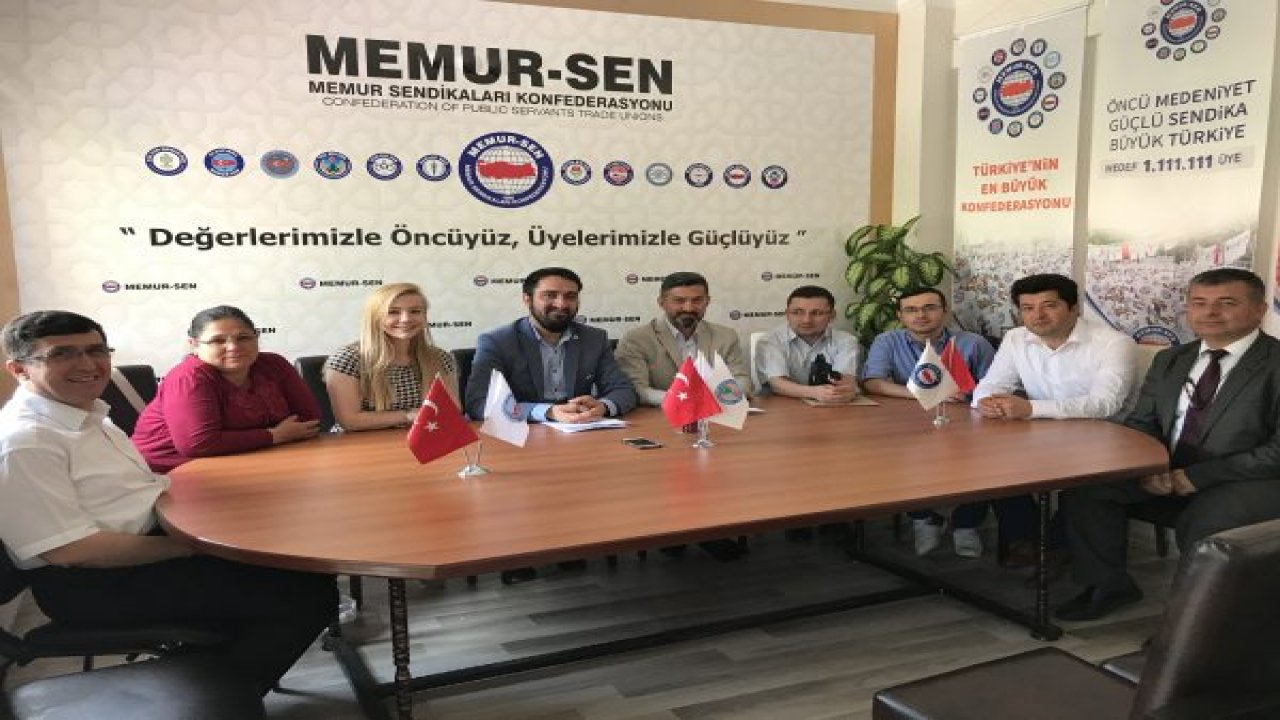 Memur-Sen engelliler komisyonundan Uçak’a Toplu Sözleşme Talebi Ziyareti