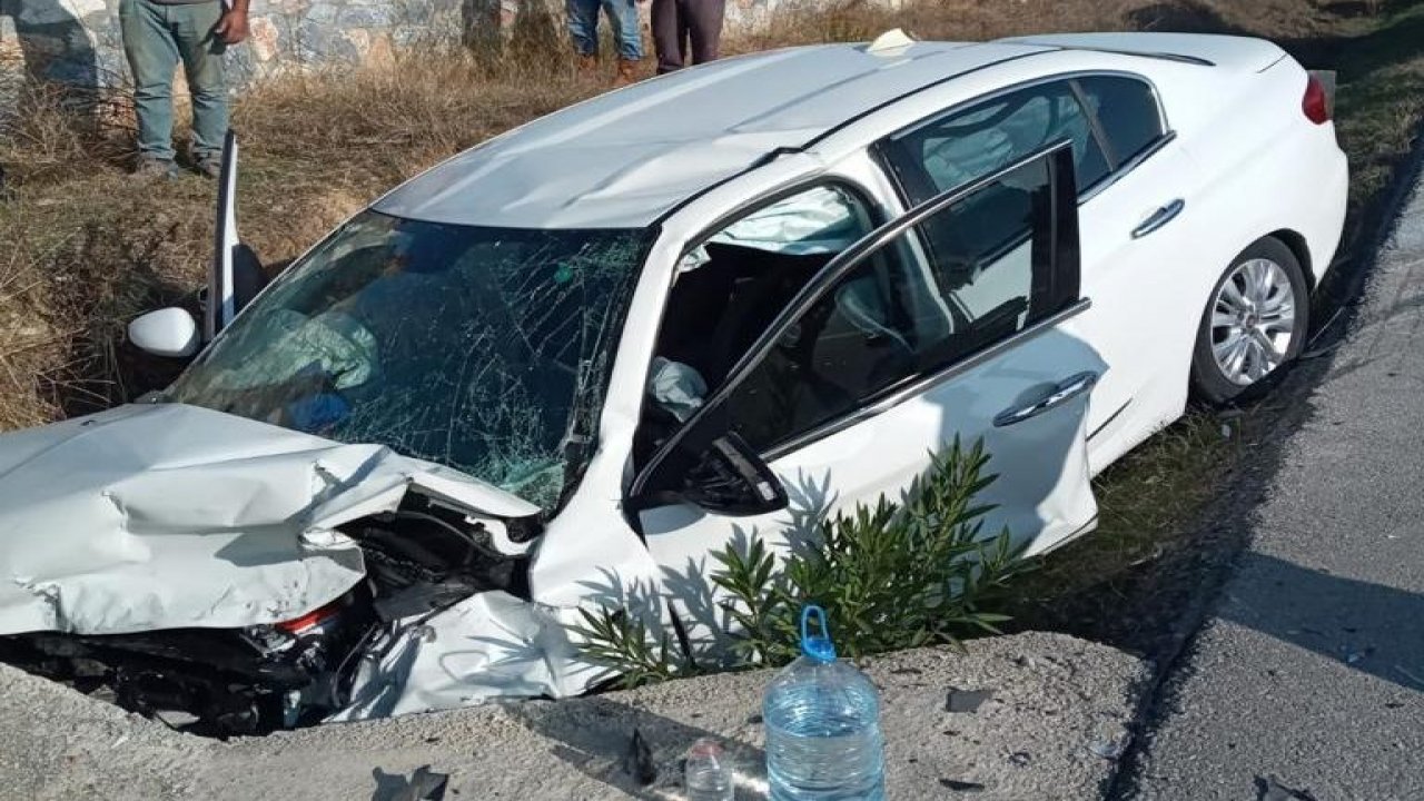 Cip ile otomobil çarpıştı: 6 yaralı