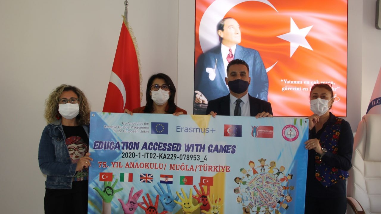 75.Yıl Anaokulu Erasmus programına kabul edildi