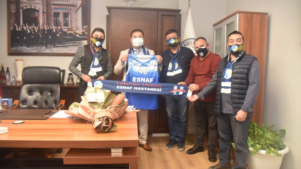 Lokman Hekim’in taraftarlarından Başkan Tokat’a ziyaret