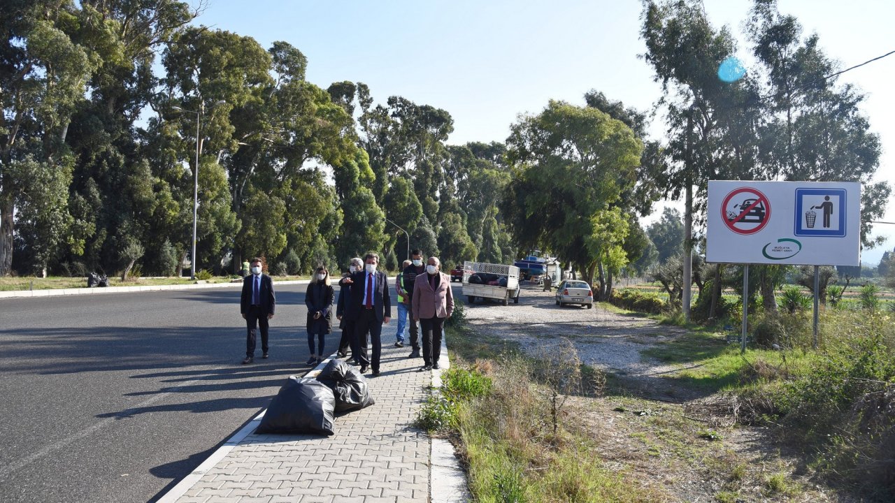 45 ton çöp karayollarından toplandı