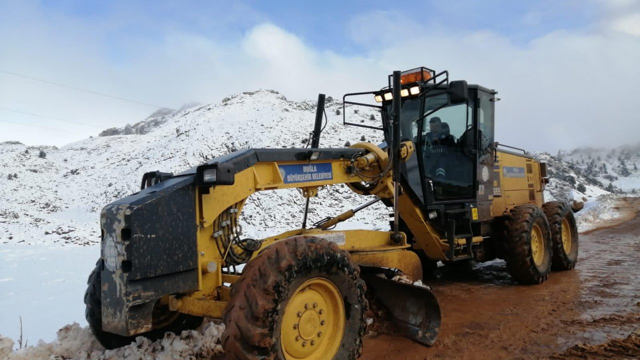 Karla mücadele başladı