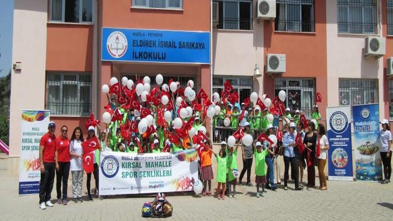 Spor Şenliği’nde Çocuklar doyasıya eğleniyor