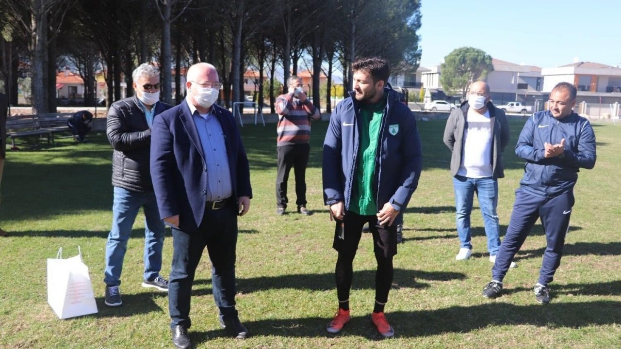 Başkan Gümüş'ten Muğlaspor'a ziyaret