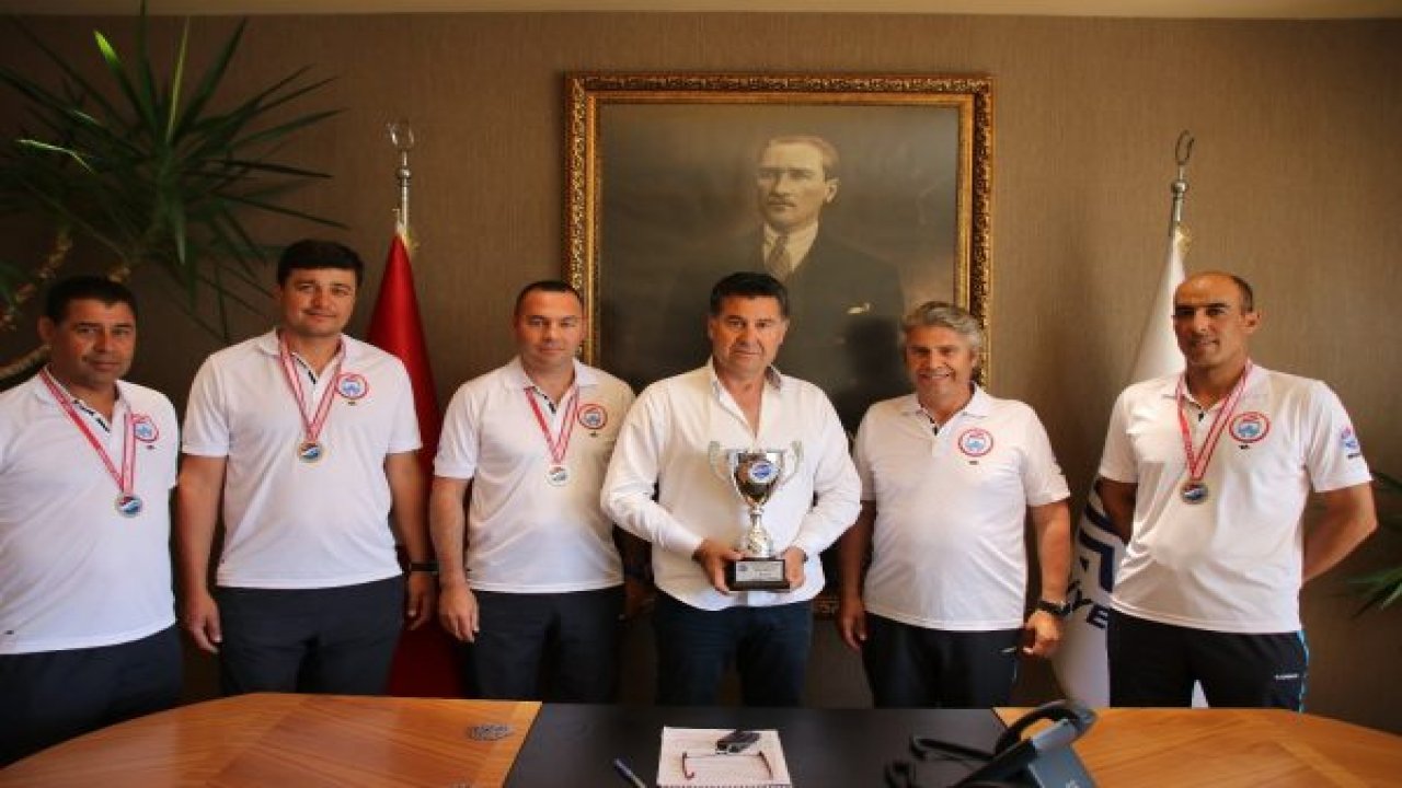 Bodrum Su Sporları Kulübü başarılarını Başkan Kocadon ile paylaştı