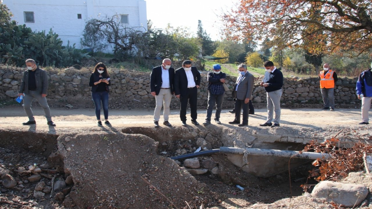 Başkan Aras altyapı sorunu için harekete geçti
