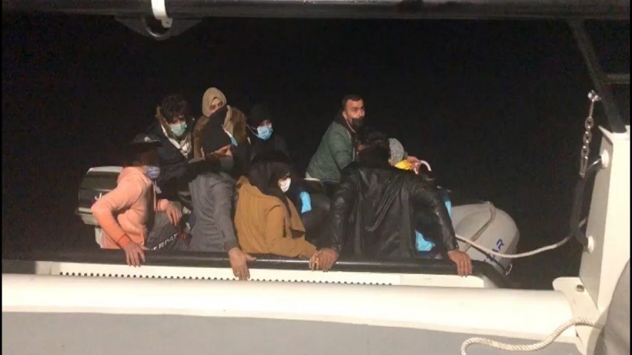 12 sığınmacı yakalandı