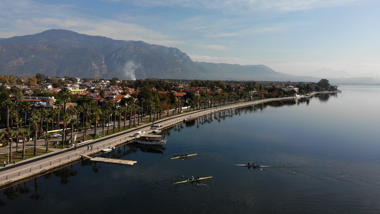 Rus Kürek Milli Takımı, Köyceğiz'de kampa girdi