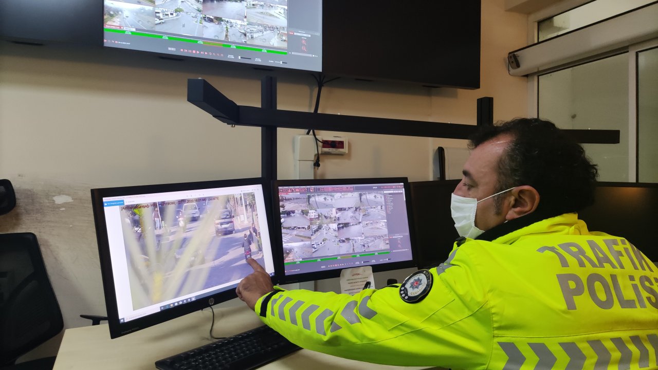 Datça'da trafik ihlalleri KGYS üzerinden denetlenme başlandı