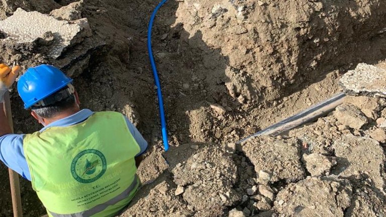 Büyükşehirden Marmaris’te İçme Suyu Çalışmaları