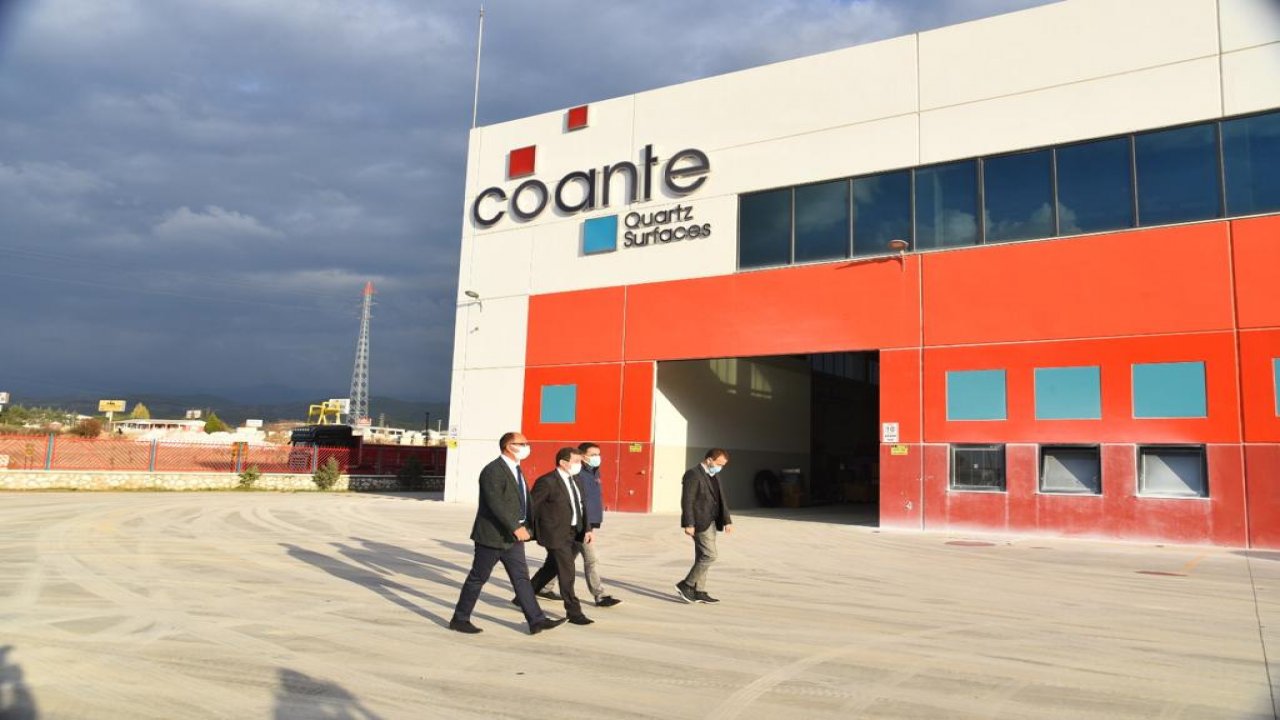 Vali Tavlı, COANTE firmasını ziyaret etti