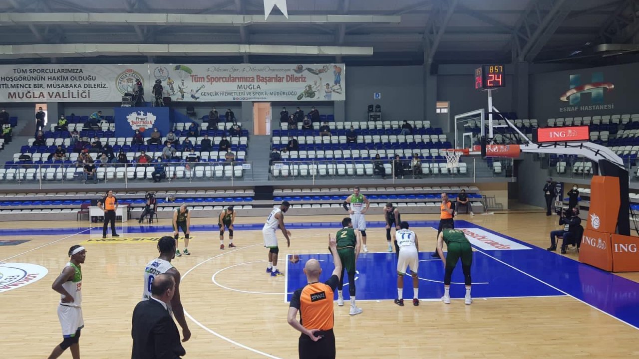 LH FETHİYE BELEDİYESPOR DARÜŞŞAFAKA'YA DİRENEMEDİ