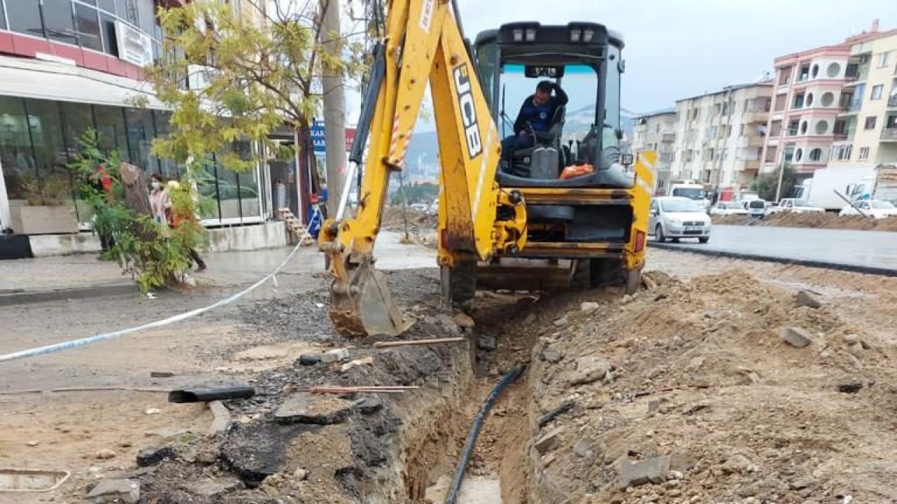 MUSKİ’den su hattı çalışması